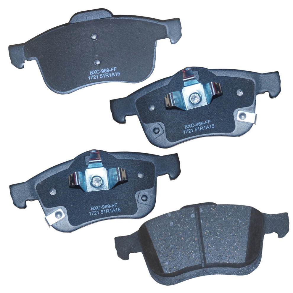 Bendix Premium Sbc1721 Ceramic Front Brake Pads For Fiat 500L 2020-2014 887243230018