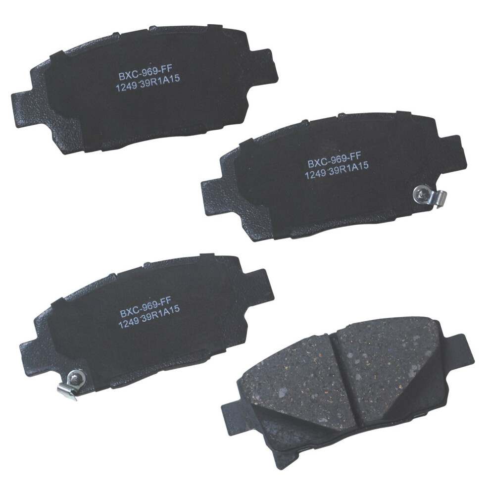 Bendix Premium Sbc1249 Ceramic Front Brake Pads For Scion Xa 2006-2005 Xb 2006-2005 887243227292