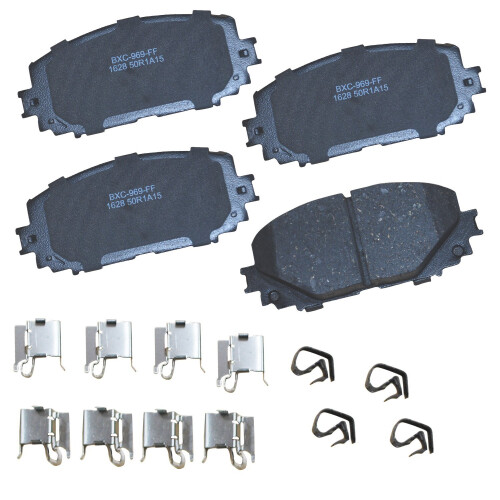 Pastilhas de Travão Cerâmicas Bendix Premium SBC1628 para Toyota Yaris 2012-2019