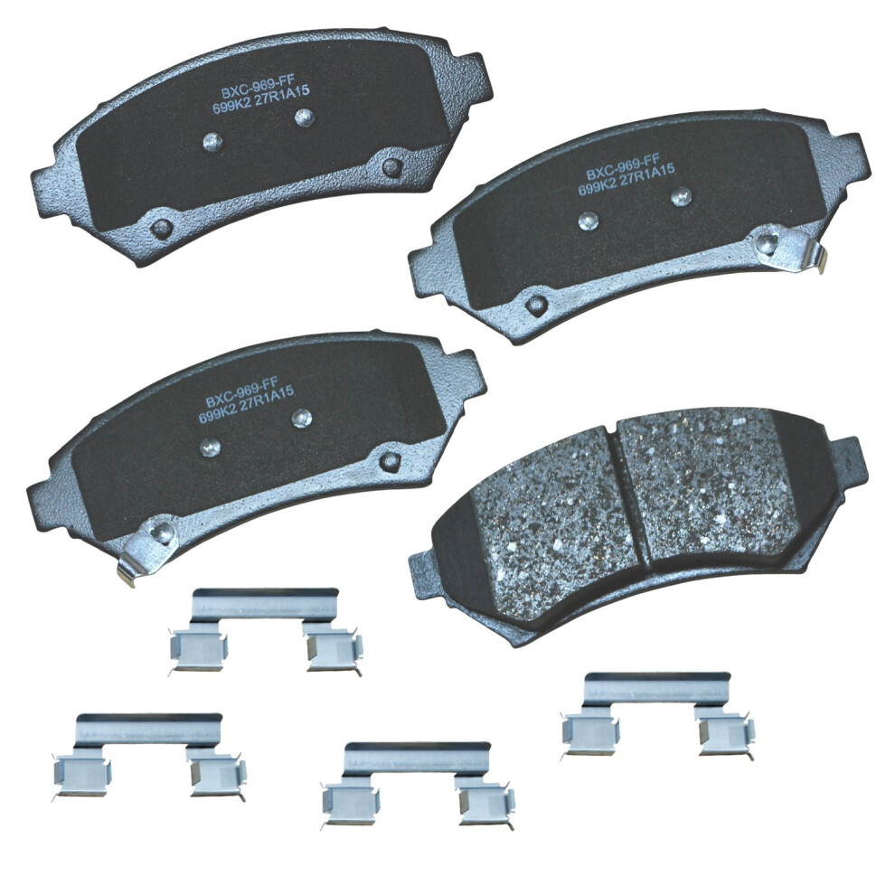 Bendix Premium SBC699K2 Ceramic Front Brake Pads for Buick LeSabre 2005-2004-image-OPC-PGC2DD9-NEW