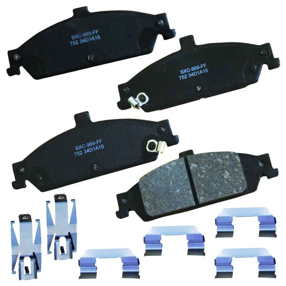Bendix Premium Sbc752 Ceramic Front Brake Pads For Pontiac Grand Am 2005-1999 887243223744