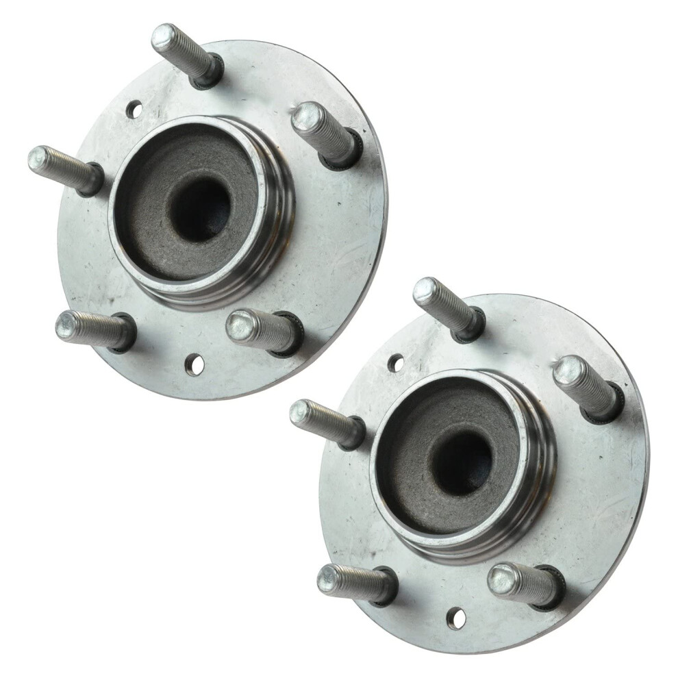 Trq Front Wheel Hub Bearings Assembly Set Compatible With 2009-2011 Mazda Rx-8 191213537886