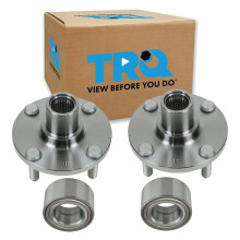 TRQ framhjulsnavslager Monteringssats Kompatibel med 2000-2011 Hyundai Accent 2006-2011 Kia Rio Rio5