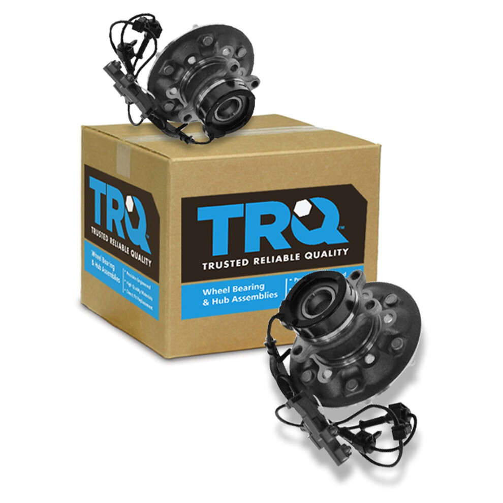 Trq Front Wheel Hub Bearings Assembly Set Compatible With 2004-2008 Chevrolet Colorado Gmc Canyon 2006 Isuzu I-350 2007-2008 I-370 191213535332