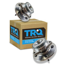 TRQ framhjulsnavslager monteringssats kompatibel med 1997-2000 Ford F-150