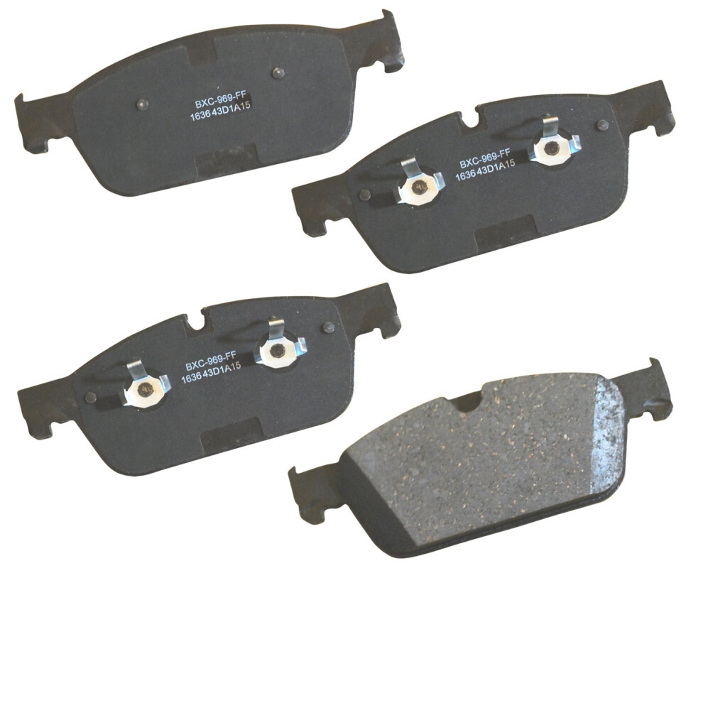 Bendix Premium Sbc1636 Ceramic Front Brake Pads For Select Models Mercedes-Benz Gl500 Gl550 Gle43 Amg Gle350 Gle450 Gle550 Gle550e Gls500 Gls55 887243229562