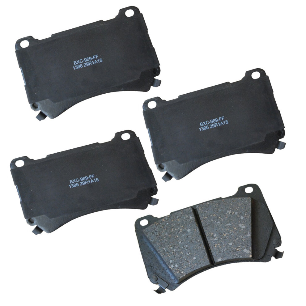 Bendix Premium Sbc1396 Ceramic Front Brake Pads For Hyundai Equus 2011 Genesis 2014-2009 887243228367