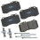 Pastilhas de Travão Cerâmicas Premium Bendix SBC1420 para Mercedes-Benz E550 2011-2010, E550 2016-2015 1