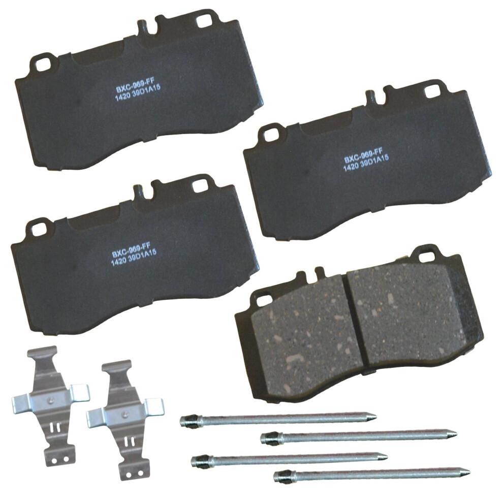 Bendix Premium Sbc1420 Ceramic Front Brake Pads For Mercedes-Benz E550 2011-2010 E550 2016-2015 887243228534