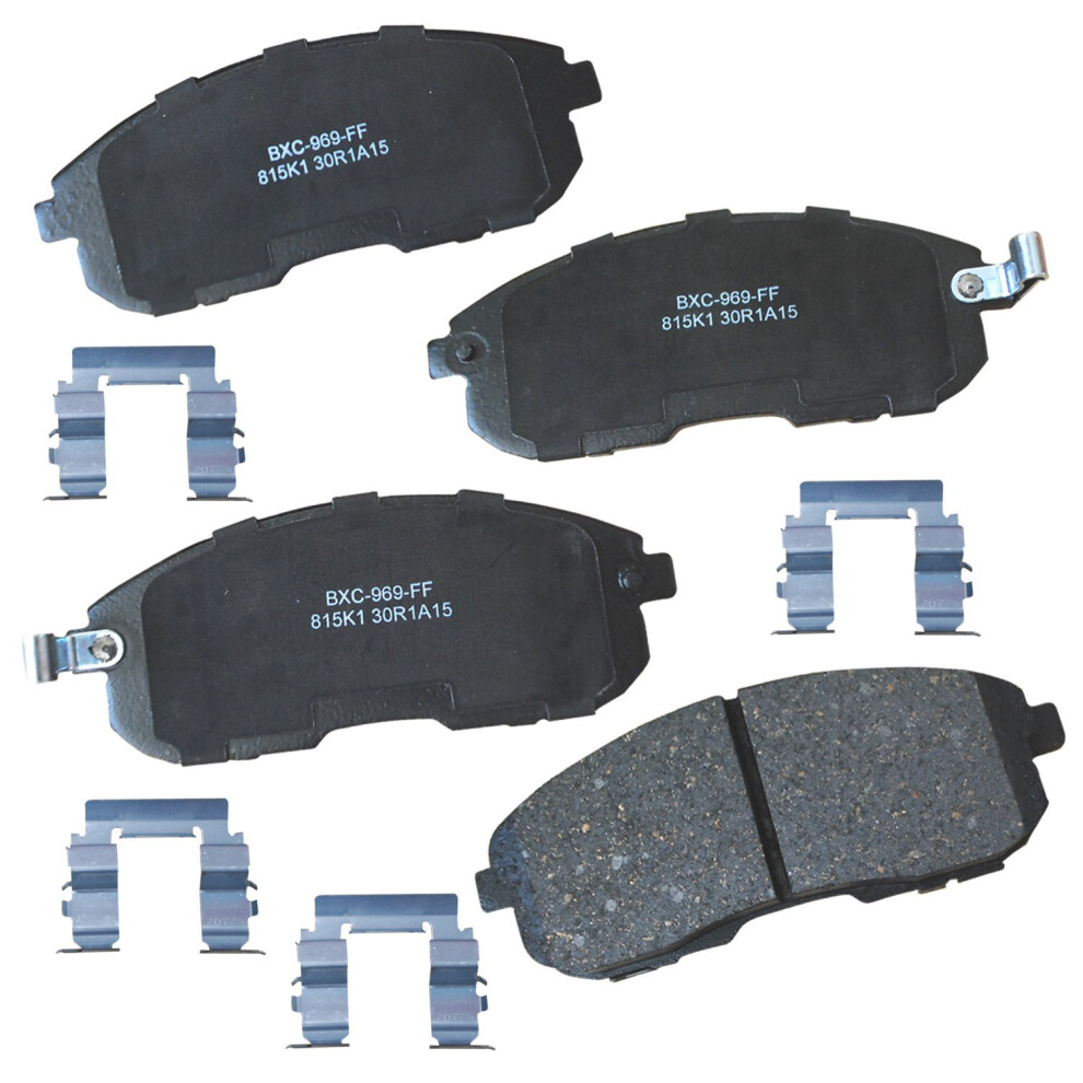 Bendix Premium Sbc815k1 Ceramic Front Brake Pads For Suzuki Sx4 2012-2008 887243224239