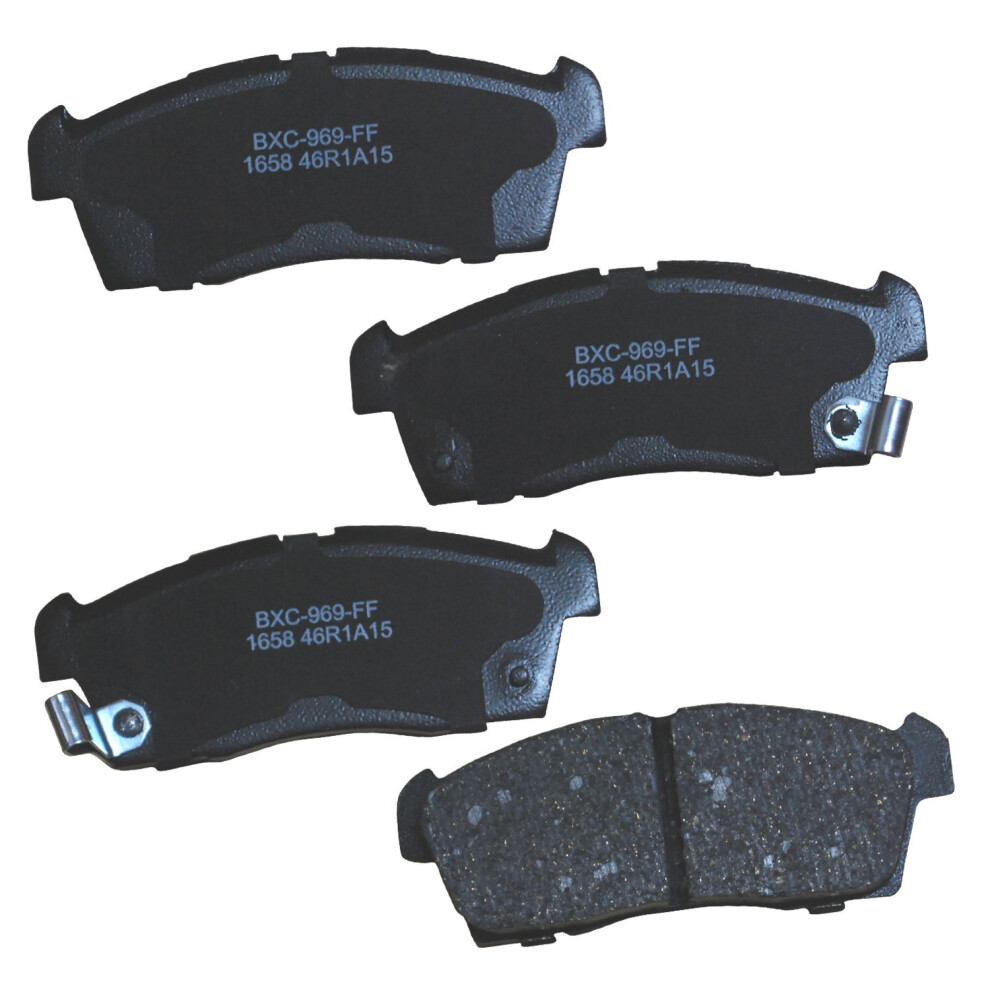 Bendix Premium Sbc1658 Ceramic Front Brake Pads For Mitsubishi I-Miev 2012 I-Miev 2014 I-Miev 2016 Suzuki Ignis 2020-2018 887243229722