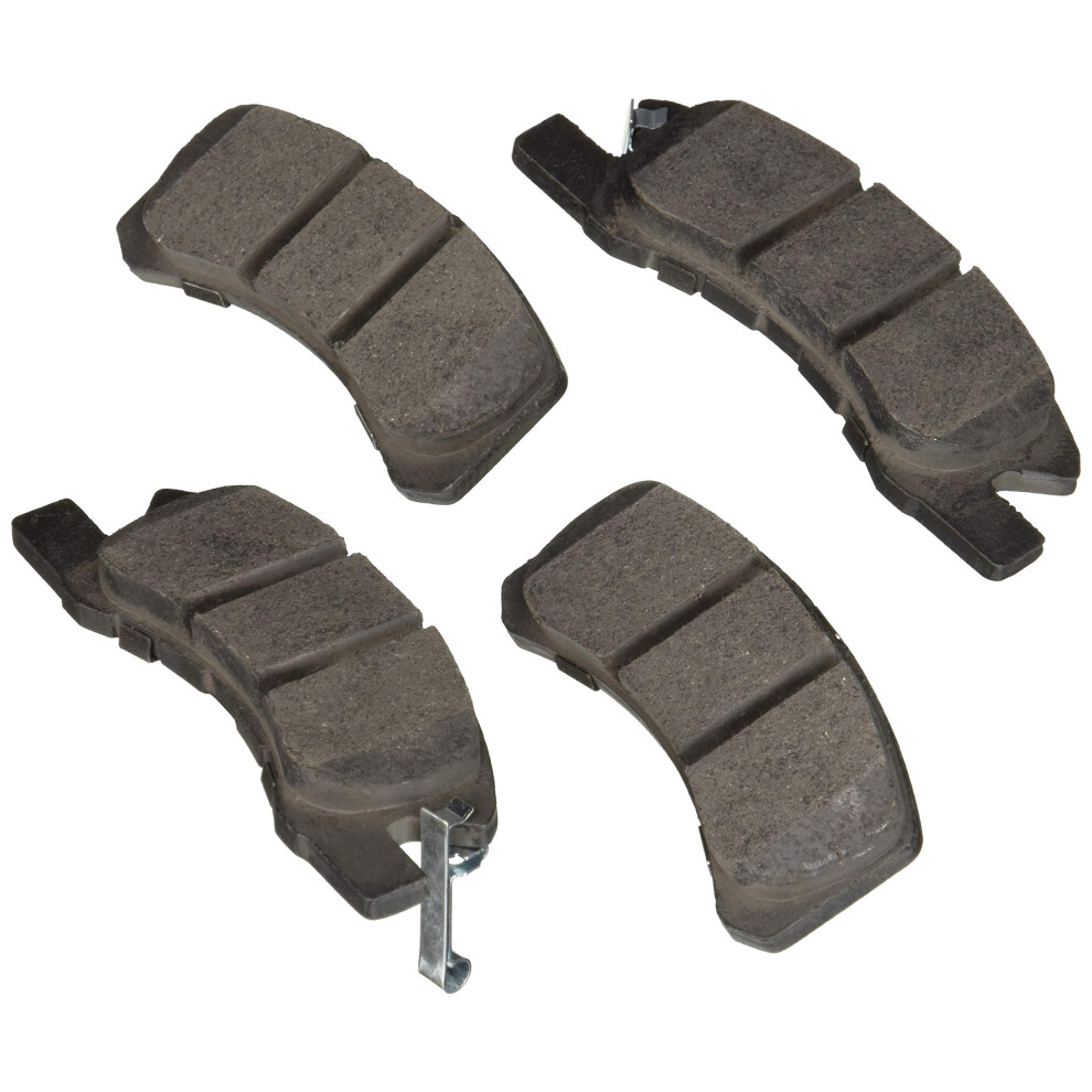 Bendix Priority1 Cfc1731 Ceramic Front Brake Pads For Dodge Attitude 2020-2018 Mitsubishi Mirage 2023-2014 Mirage G4 2023-2017 887243300193