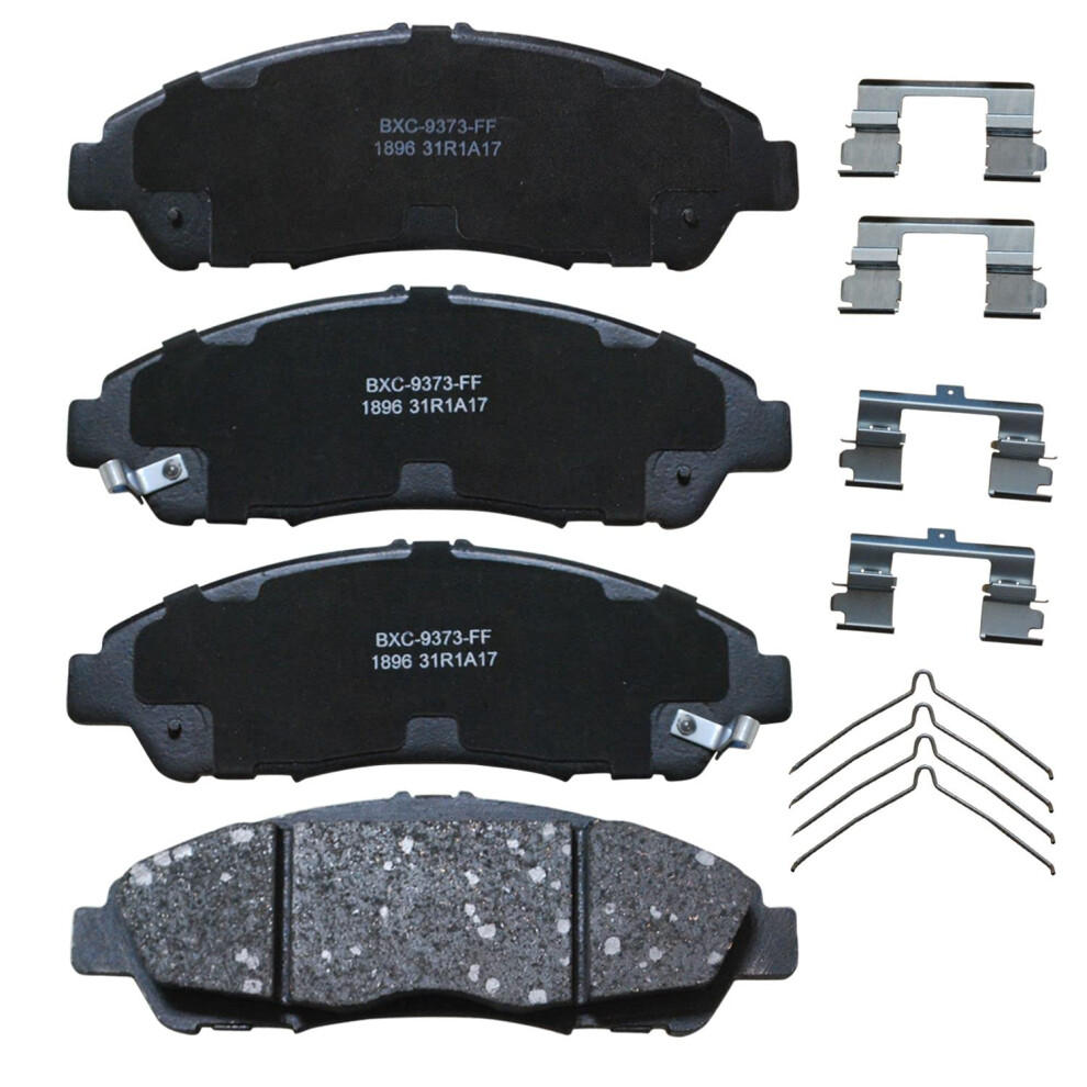 Bendix Premium Sbc1896 Ceramic Front Brake Pads For Buick Enclave 2020-2018 Cadillac Xt5 2020-2017 Xt6 2020 Chevrolet Blazer 2020-2019 Traverse 20 887243273978