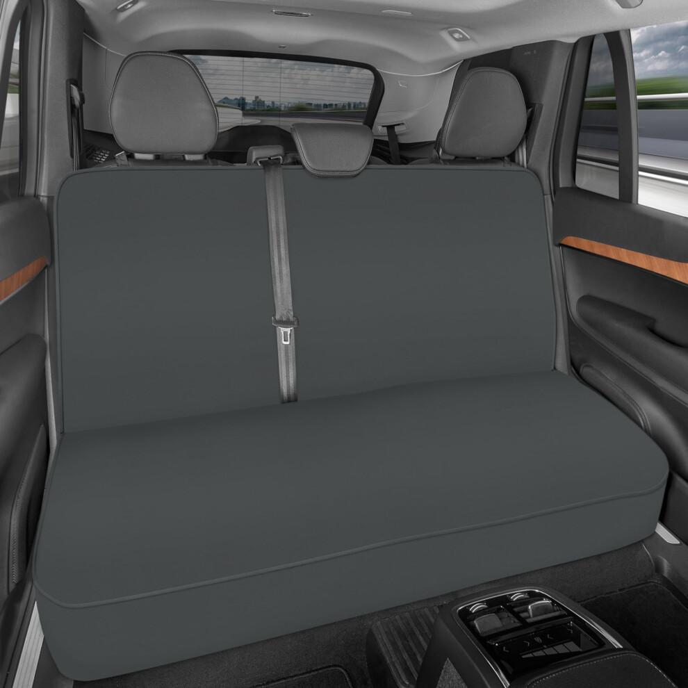 Bdk Aquashield Rear Bench Car Seat Cover Waterproof Neoprene Back Seat Cover For Trucks Van Suv Ideal Car Seat Protector For Kids & Dogs Automotive 826942137143