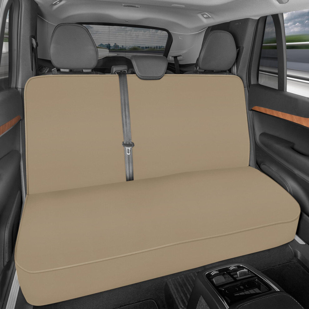Motor Trend Aquashield Rear Bench Car Seat Cover Waterproof Neoprene Back Seat Cover For Cars Trucks Van Suv Ideal Car Seat Protector For Kids & Dog 826942137136