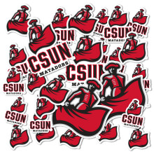 Desert Cactus Cal State Northridge University California Matadors CSUN matrica vinil matrick Laptop vizespalack auts Scrapbook T1 (1-1 tpus)
