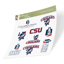 Sivatagi kaktusz Columbus llami Egyetem matrica Pumk matrick Vinil matrick Laptop vizespalack auts Scrapbook lap T2 (2. tpus)