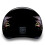 Daytona HELMETS Motorcycle Half Helmet Skull Cap- Skull Wings 100% DOT Approved 3