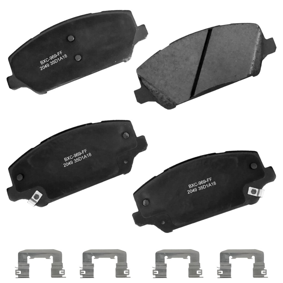 Bendix Premium Sbc2049 Ceramic Front Brake Pads For Kia Cadenza 2020-2017 887243334693