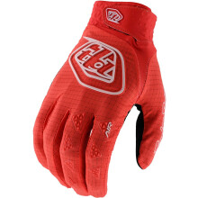 Troy Lee Designs X Oakley Vision Air Glove para Mountain Bike/BMX/Motocicleta/Dirtbike Luva de silicone respirvel com punhos AIR; LG laranja