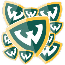 Adesivo Cactus do Deserto da Wayne State University WSU Warriors