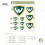 Adesivo Cactus do Deserto da Wayne State University WSU Warriors 3