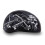 Daytona HELMETS Motorcycle Half Helmet Skull Cap- Skull Chains 100% DOT Approved 4