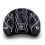 Daytona HELMETS Motorcycle Half Helmet Skull Cap- Skull Chains 100% DOT Approved 3