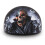 Daytona HELMETS Motorcycle Half Helmet Skull Cap- Come Get 'Em 100% DOT Approved 1
