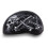 Daytona HELMETS Motorcycle Half Helmet Skull Cap- Skull Chains 100% DOT Approved 2
