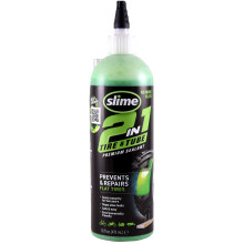 Slime 10193 Reifen- und Schlauchdichtmittel, Reifenpannenreparatur-Dichtmittel, 2-in-1, Premium-Vorbeugung und -Reparatur, geeignet f   r nicht f   r