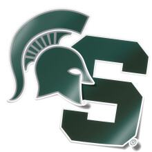 Desert Cactus Michigan State University Sticker Michigan State Spartans Vinyl Decal Laptop Waterfles Auto Scrapbook Vel (4 Inch Set V1)