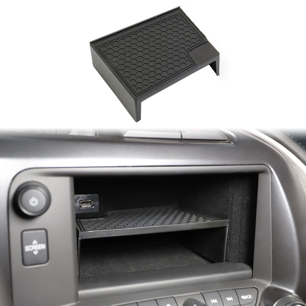 Dashboard Display Storage Bin Tray Holder Compatible For C7 Corvette Stingray Chevrolet 2014-2019 /Z06/Grand Sport 2014+ 767410111527