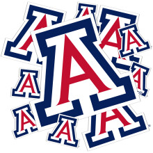 Adesivo Cacto do Deserto Universidade do Arizona UA Wildcats Vinyl