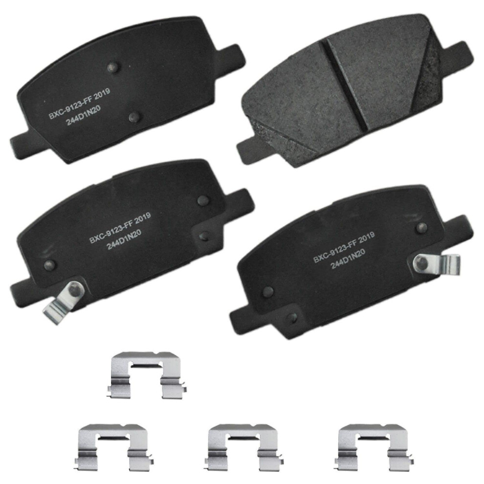 Bendix Premium Sbc2019 Ceramic Front Brake Pads For Buick Encore 2022-2018 Chevrolet Trax 2022-2018 887243381789