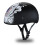 Daytona Helmets Half Skull Cap Motorcycle Helmet - DOT Approved [Make 'Em Pay] [2XL] 2