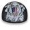 Daytona Helmets Half Skull Cap Motorcycle Helmet - DOT Approved [Make 'Em Pay] [2XS] 1