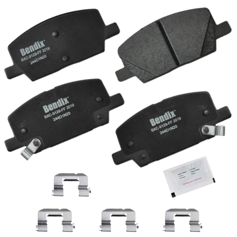Bendix Priority1 Cfc2019 Ceramic Front Brake Pads For Buick Encore 2022-2018 Chevrolet Trax 2022-2018 887243381772
