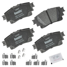 Pastilhas de Travão Cerâmicas Bendix Priority1 CFC2183 para Lexus IS300, IS350, IS500 e mais