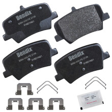 Bendix Priority1 CFM2136 Pσlmetaliczne tylne klocki hamulcowe do Volvo XC40 2024-2019