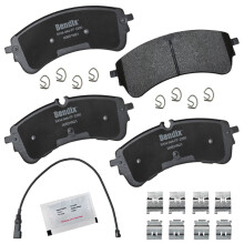 Pastilhas de Travão Traseiras Semi-Metálicas Bendix Priority1 CFM2280 para Ford E-Transit 2023-2022