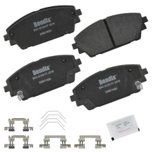 Bendix Priority1 CFC2218 Ceramiczne przednie klocki hamulcowe do Mazdy 3 2024-2019 3 Sport 2019