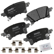 Bendix Priority1 CFC2233 ceramiczne tylne klocki hamulcowe do Jeep Gladiator 2024-2020 Wrangler 2024-2021