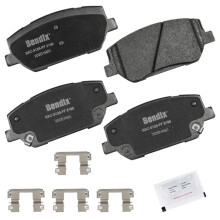Ceramiczne klocki hamulcowe przednie Bendix Priority1 CFC2198 do Hyundai Santa Fe 2020-2019