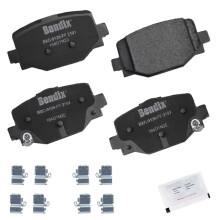 Bendix Priority1 CFC2191 ceramiczne tylne klocki hamulcowe dla INFINITI QX50 2023-2019 QX55 2024-2022