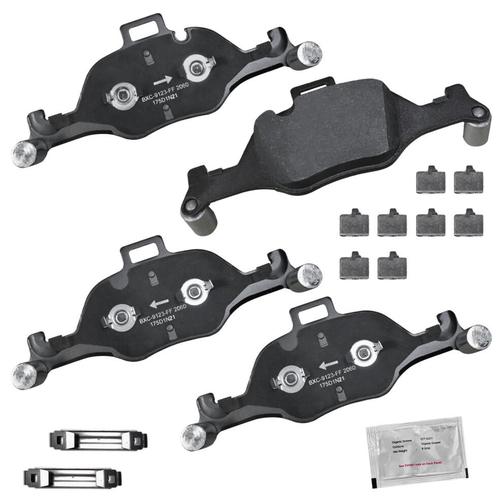 Bendix Premium Sbc2060 Ceramic Front Brake Pads For Select Models Bmw 430I Gran Coupe 530E 530E Xdrive 530I 530I Xdrive 540D Xdrive 540I 540I Xdrive I 887243284516