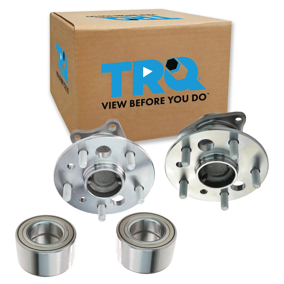 Trq Wheel Hub Bearings Assembly Set Compatible With 2004-2006 Lexus Es330 2007-2012 Es350 2005-2012 Toyota Avalon 2004-2011 Camry 2001-2003 Highlander 195591342414