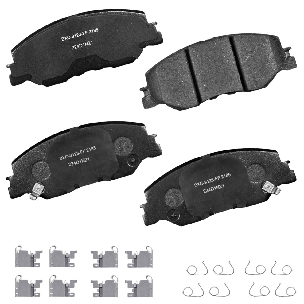 Bendix Premium Sbc2185 Ceramic Front Brake Pads For Honda Civic 2023-2022 Insight 2022-2019 887243284745