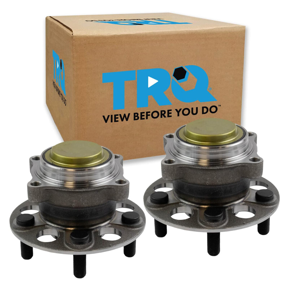 Trq Rear Wheel Hub Bearings Assembly Set Compatible With 2017-2022 Honda Ridgeline 191213654385