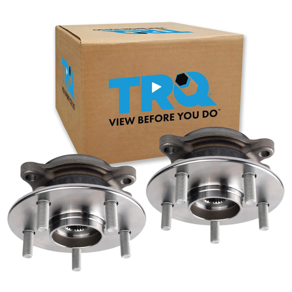 Trq Front Wheel Hub Bearings Assembly Set Compatible With 2021-2023 Lexus Es250 2021 Toyota Avalon 2018-2022 Camry 195591304283